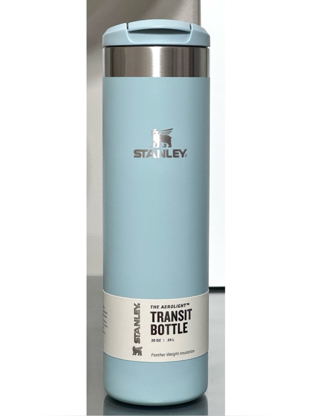 STANLEY AeroLight 20oz Transit‎ Bottle, SEAFOAM